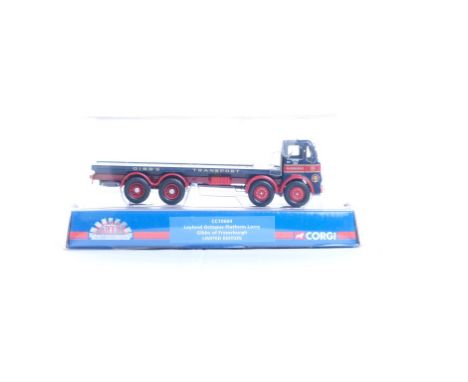  Corgi Leyland Octopus Platform Lorry - Gibbs Of Fraserburgh | Scale: 1:50 | Model Code: CC10604 | Certificate: No | Lot Cond