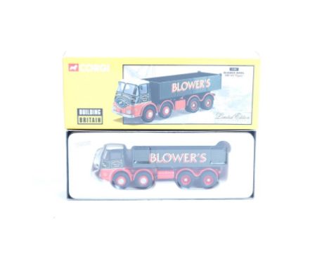  Corgi ERF KV Tipper - Blower Bros | Scale: 1:50 | Model Code: 11701 | Certificate: Yes | Lot Condition: Good  | Mirrors: Yes