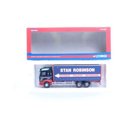  Corgi Foden Alpha Curtainside Lorry - Stan Robinson Ltd | Scale: 1:50 | Model Code: CC13903 | Certificate: Yes | Lot Conditi