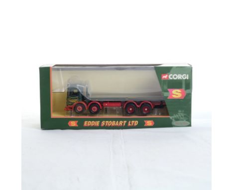  Corgi AEC 8 Wheel Platform Lorry - Eddie Stobart | Scale: 1:50 | Model Code: 20903 | Certificate: Yes | Lot Condition: Good 