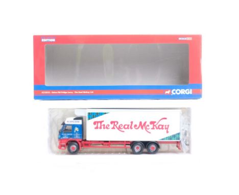  Corgi Volvo FM Fridge Lorry - The Real McKay Ltd | Scale: 1:50 | Model Code: CC13515 | Certificate: Yes | Lot Condition: Goo
