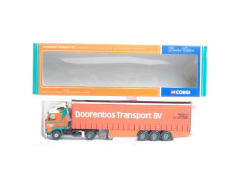  Corgi Volvo FH12 Curtainside - DE Boer (Doorenbos Transport) | Scale: 1:50 | Model Code: CC12408 | Certificate: Yes | Lot Co