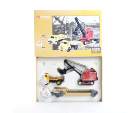  Corgi Bedford S Low Loader With Luffing Shovel & Thames Trader Tipper - Wimpey | Scale: 1:50 | Model Code: 31008 | Certifica