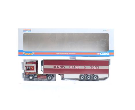  Corgi Scania Topline Fridge Trailer -Dennis Oats & Sons | Scale: 1:50 | Model Code: CC12929 | Certificate: Yes | Lot Conditi