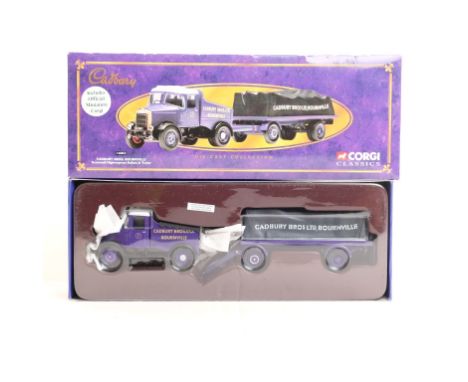  Corgi Scammell Highwayman Ballast & Trailer - Cadbury Bros, Bournville | Scale: 1:50 | Model Code: 16002 | Certificate: Yes 