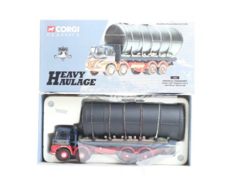  Corgi Fordem S21 Platform Lorry With Diesel Tank Load - Knowles Transport | Scale: 1:50 | Model Code: 13902 | Certificate: Y