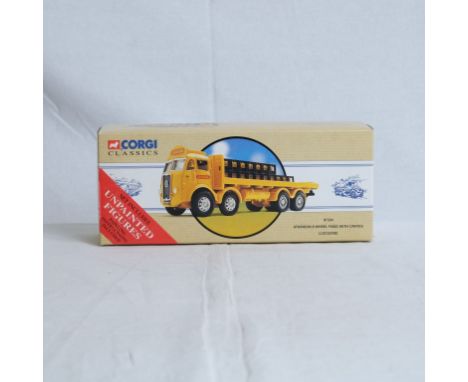  Corgi Atkinson 8 Wheel Rigid With Creates - Lucozade | Scale: 1:50 | Model Code: 97334 | Certificate: Yes | Lot Condition: G