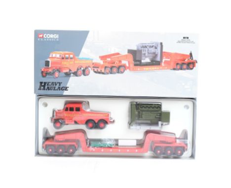  Corgi Scammell Constructor & 24 Wheel Girder Trailer & Load - Siddle Cook | Scale: 1:50 | Model Code: 17603 | Certificate: Y