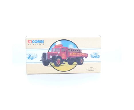  Corgi White Soda Truck - Tripple XXX | Scale: 1:50 | Model Code: 98459 | Certificate: Yes | Lot Condition: Good | Mirrors: Y