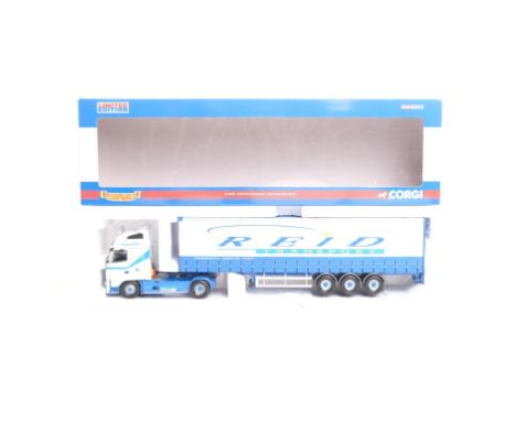  Corgi Volvo FH Curtainside - Reid Transport Group | Scale: 1:50 | Model Code: CC14003 | Certificate: Yes | Lot Condition: Go