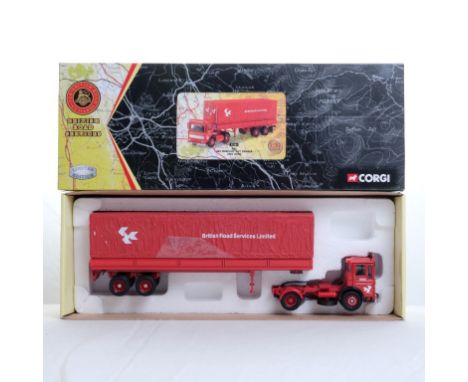  Corgi AEC Mercury Tilt Trailer & Load - British Road Services | Scale: 1:50 | Model Code: 22201 | Certificate: Yes | Lot Con