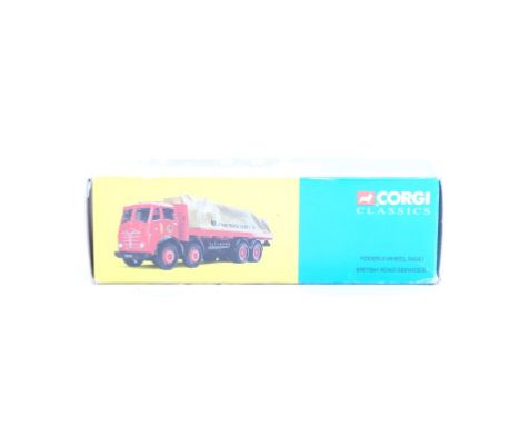  Corgi Foden 8 Wheel Rigid - British Road Services | Scale: 1:50 | Model Code: 97309 | Certificate: Yes | Lot Condition: Good