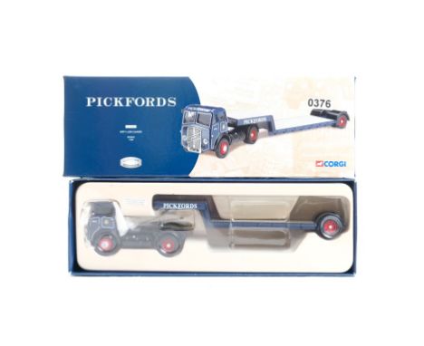  Corgi ERF V Low Loader - Pickfords | Scale: 1:50 | Model Code: CC10202 | Certificate: Yes | Lot Condition: Good | Mirrors: Y