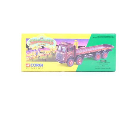  Corgi Leyland 8 Wheel Rigid Truck Set - John Codona's Pleasure Fairs | Scale: 1:50 | Model Code: 24401 | Certificate: No | L