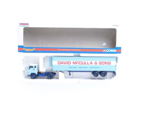  Corgi Volvo F88 Fridge Trailer - David McCulla & Sons | Scale: 1:50 | Model Code: CC13111 | Certificate: Yes | Lot Condition