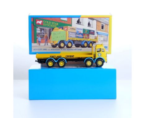  Corgi ERF & Wheel Rigid Flatbed - Portland Cement | Scale: 1:50 | Model Code:  | Certificate: No | Lot Condition: Good | Mir