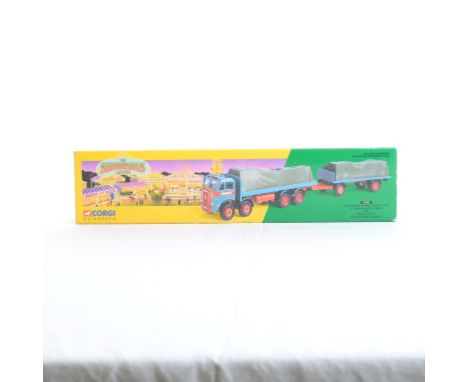  Corgi Atkinson 8 Wheel Rigid Truck & Trailer With Loads Set - Billy Crow & Sons | Scale: 1:50 | Model Code: 27602 | Certific