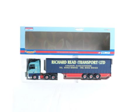  Corgi ERF ECT Olympic Curtainside - Richard Read (Transport) LTD | Scale: 1:50 | Model Code: CC13408 | Certificate: Yes | Lo