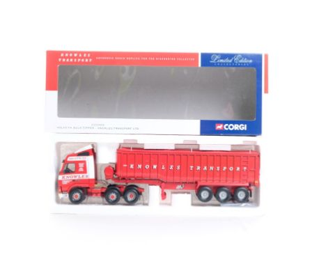  Corgi Volvo FH Bulk Tipper - Knowles Transport LTD | Scale: 1:50 | Model Code: CC12410 | Certificate: Yes | Lot Condition: G