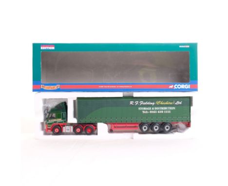  Corgi Volvo FM Curtainside - R.F. Fielding (Cheshire) Ltd | Scale: 1:50 | Model Code: CC13507 | Certificate: Yes | Lot Condi