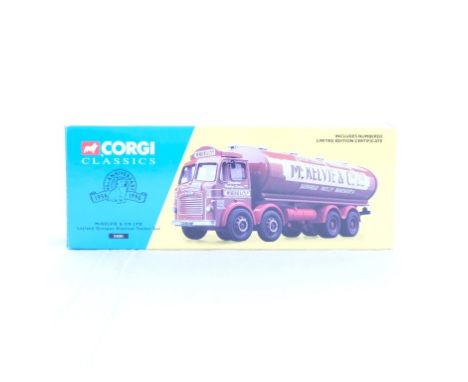  Corgi Leyland Octopus Eliptical Tanker Set - McKelvie & Co LTD | Scale: 1:50 | Model Code: 21201 | Certificate: No | Lot Con