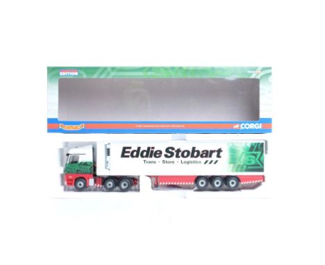  Corgi Mercedes Benz Actros Fridge Trailer - Eddie Stobart Ltd | Scale: 1:50 | Model Code: CC13801 | Certificate: Yes | Lot C