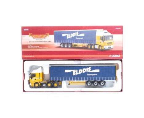  Corgi Iveco Stralis Curtainside - Elddis Transport LTD | Scale: 1:50 | Model Code: CC15001 | Certificate: Yes | Lot Conditio