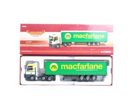  Corgi MAN TGA - Macfarlane Transport | Scale: 1:50 | Model Code: CC13429 | Certificate: Yes | Lot Condition: Good | Mirrors: