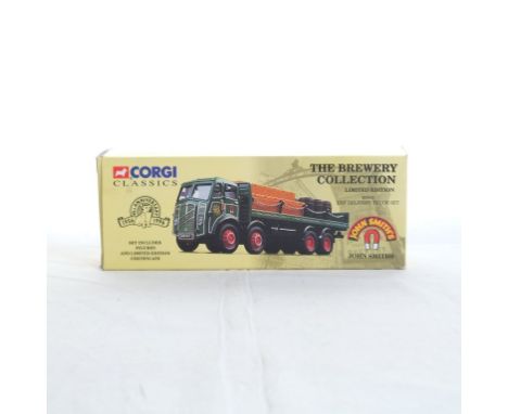  Corgi ERF Delivery Truck Set - John Smith | Scale: 1:50 | Model Code: 9801 | Certificate: Yes | Lot Condition: Good | Mirror