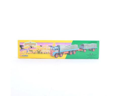  Corgi Atkinson 8 Wheel Ridged Truck & Trailer With Load - Billy Crow & Sons | Scale: 1:50 | Model Code: 27602 | Certificate: