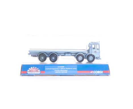  Corgi Leyland Ergomatic 8 Wheel Platform Lorry - Charles Alexander | Scale: 1:50 | Model Code: CC10308 | Certificate: Yes | 