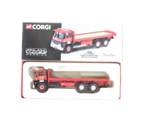  Corgi Guy Warrior 6 Wheel Platform Lorry - Dee Valley Transport | Scale: 1:50 | Model Code: 29001 | Certificate: Yes | Lot C