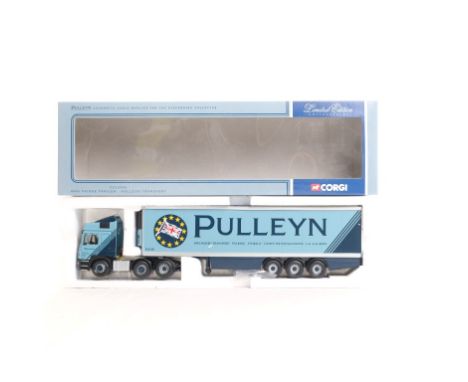  Corgi MAN fridge Trailer - Pulleyn Transport | Scale: 1:50 | Model Code: CC12005 | Certificate: Yes | Lot Condition: Good | 