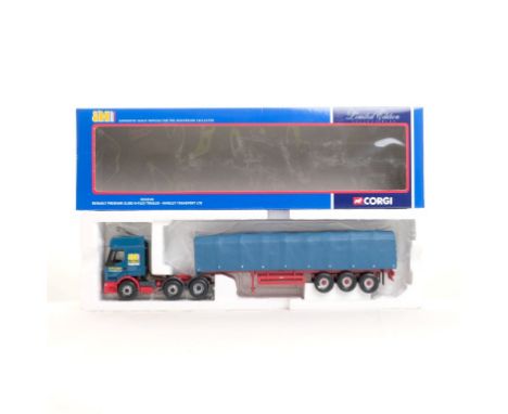  Corgi Renault Premium Slide-O-Flex Trailer - Hingley Transport LTD | Scale: 1:50 | Model Code: CC12110 | Certificate: Yes | 