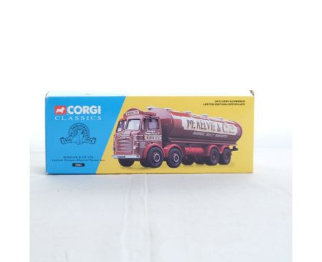  Corgi Leyland Octopus Elliptical Tanker - McKelvie & CO LTD | Scale: 1:50 | Model Code: 24201 | Certificate: Yes | Lot Condi