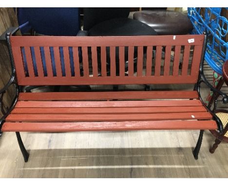 GARDEN BENCH 126CM W