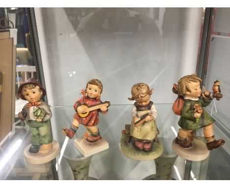 4 VINTAGE GOEBEL FIGURINES
