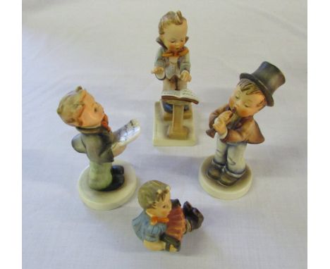4 Hummel figurines