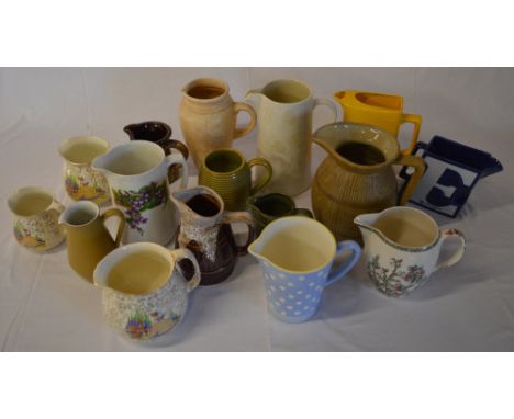 Various ceramic jugs including Worthington and Benson & Hedges advertising jugs