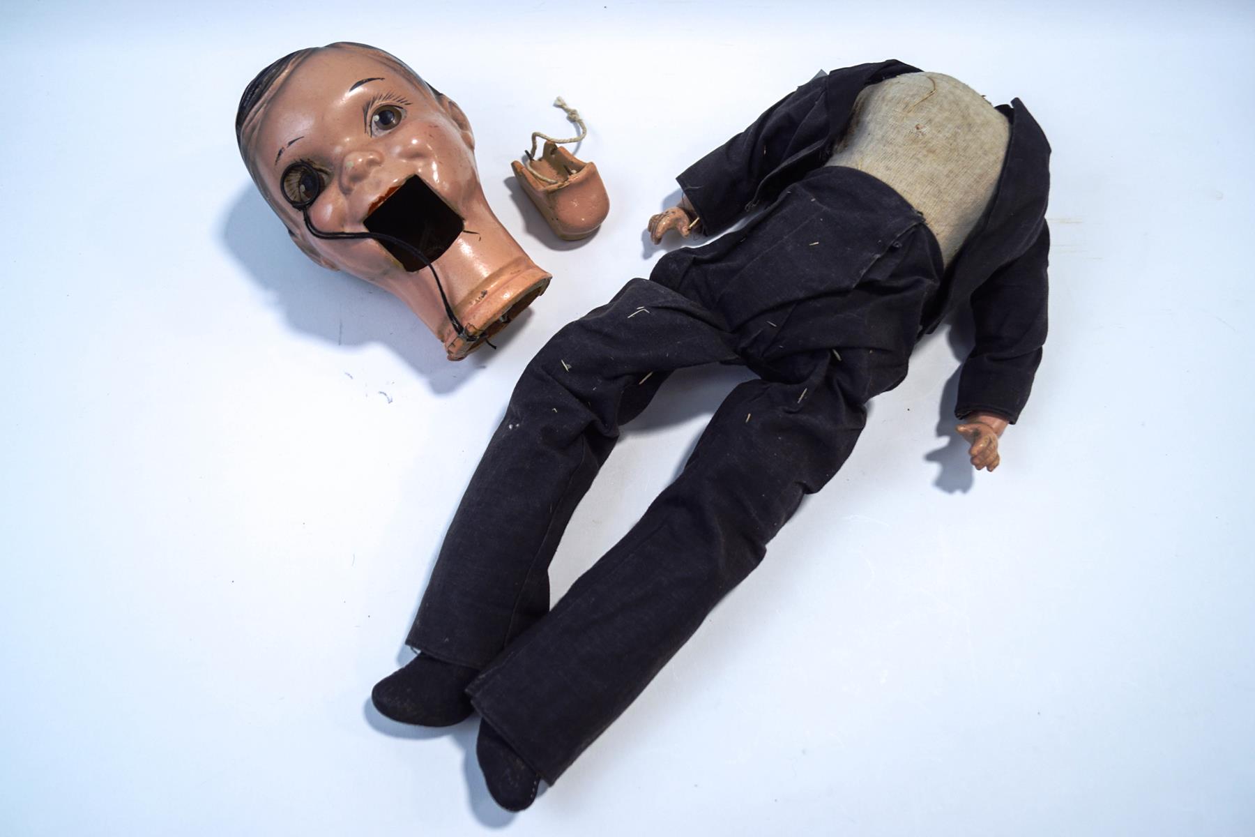 A Ventriloquists 'Lord Charles' dummy, by The Reliable Toy Company