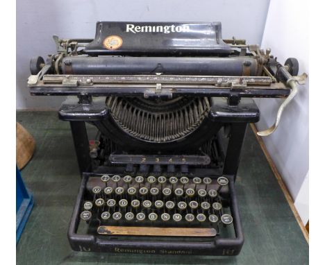 A vintage Remington typewriter 