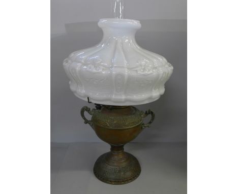 A Miller oil lamp, made in USA 