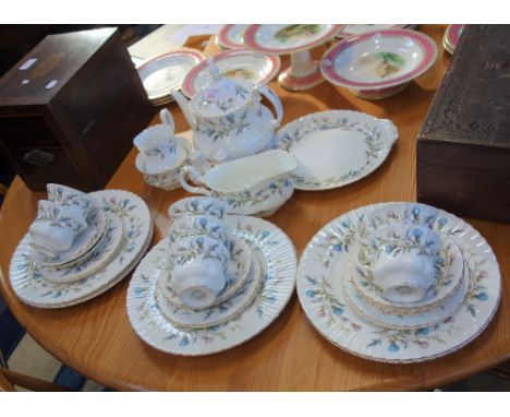 A ROYAL ALBERT BRIGADOON TEA AND PART DINNER SERVICE
