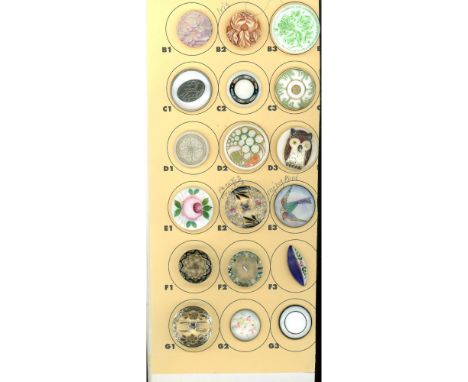 18 Medium size 19th &amp; 20th century examples including Victorian. This selection includes some beautiful glass examples in