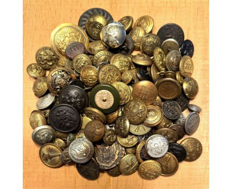 A plethora of all kinds of military and uniform examples. This uniform lot and the next lots have come to us from a very old 