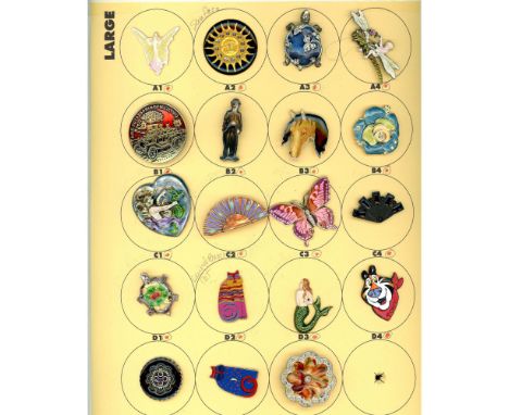 19 Large 20th and 21st century examples including movable. This card includes some colorful and nice examples like the realis