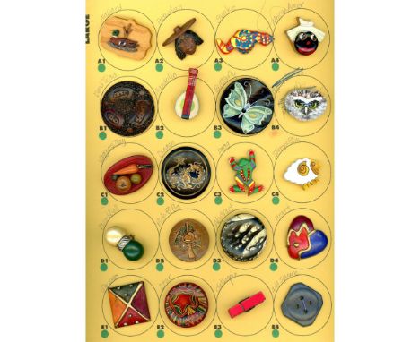 20 Large 20th century examples including objects. This card includes a large variety of subject matter including plant life, 