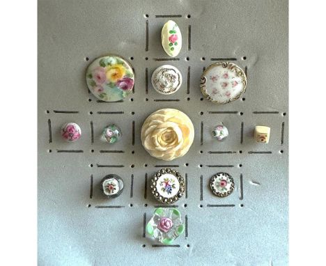 13 Small &amp; Medium 19th &amp; 20th century examples including enamel. This nice selection came to us from a collector outs