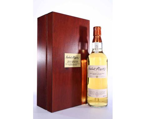ARRAN ROBERT BURNS WORLD FEDERATION LIMITED EDITION 2001
Islay Single Malt Scotch Whisky. Registered number 1763. 70cl, 40% v