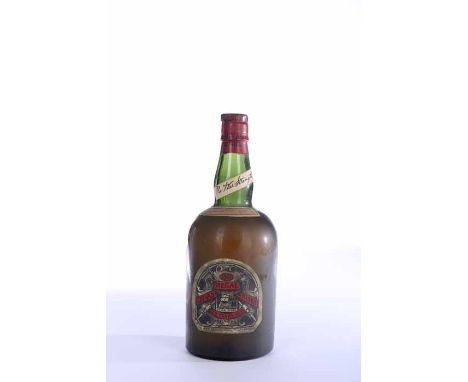 CHIVAS REGAL 25 YEARS OLD
Blended Scotch Whisky. Neck label reads, 'Pre - War Strength'. Second neck label reads, 'Purveyors 